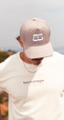 Casquette vintage grise Backstage à visière précourbée