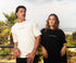 Détail de la maille du t-shirt hybride Original Backstage 300 g/m2