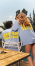 T-shirt Wear The Sound bleu Backstage porté de dos