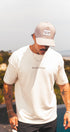 Casquette vintage grise Backstage vue de dos