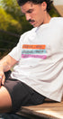 T-shirt Pass Backstage coupe oversize 240 g/m2 vue portée