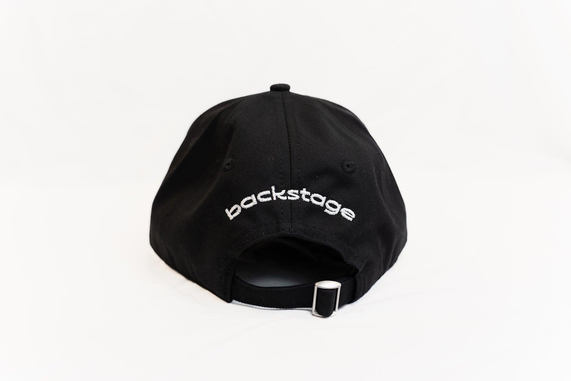Casquette noire brodée
