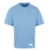 Devant du t-shirt Wear The Sound bleu en coton 240 g/m2