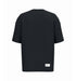 T-shirt hybride Original noir Backstage, vue de dos sur fond neutre