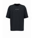 T-shirt hybride Original noir Backstage, vue de face sur fond neutre